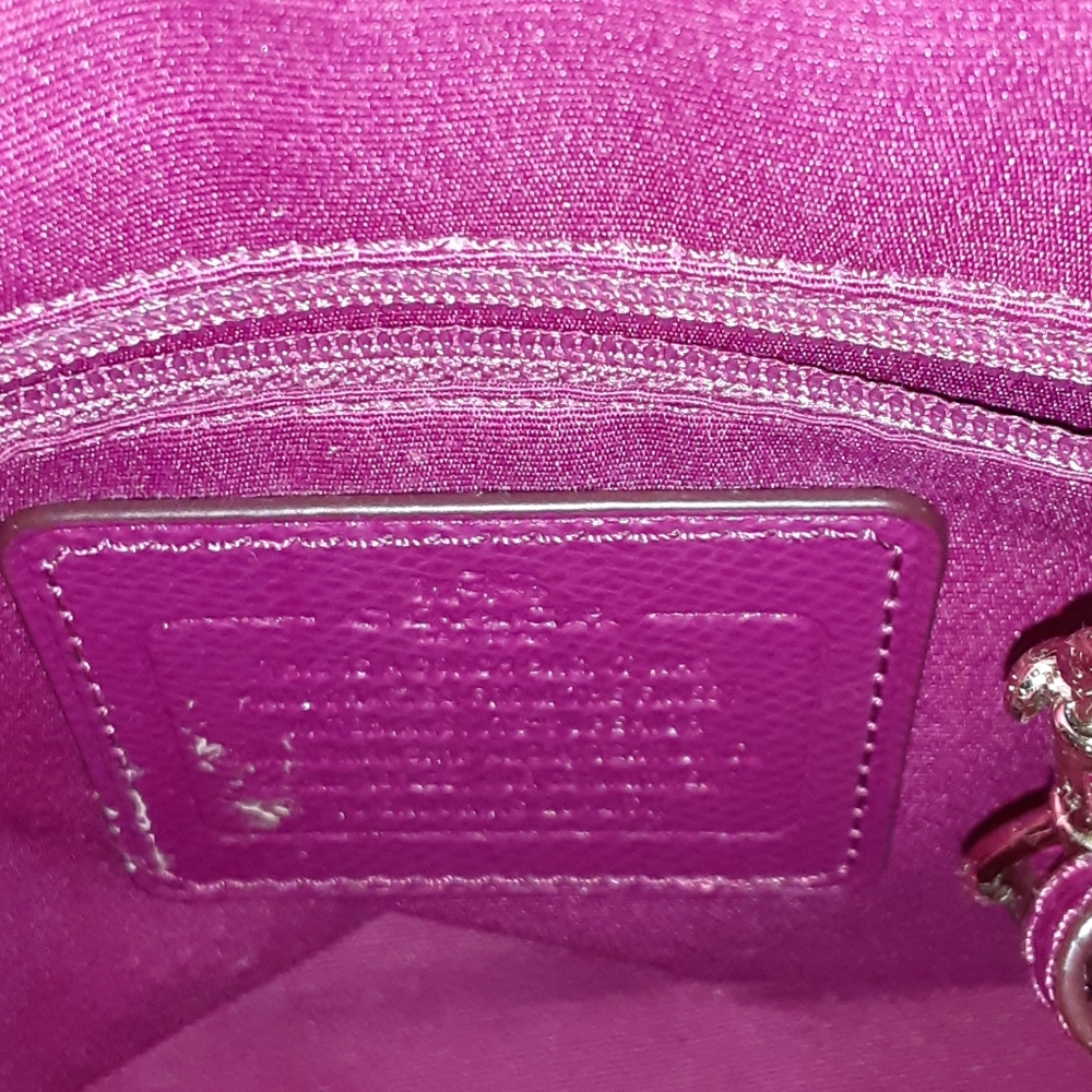 Authentic Coach purse - Picture 4 of 9